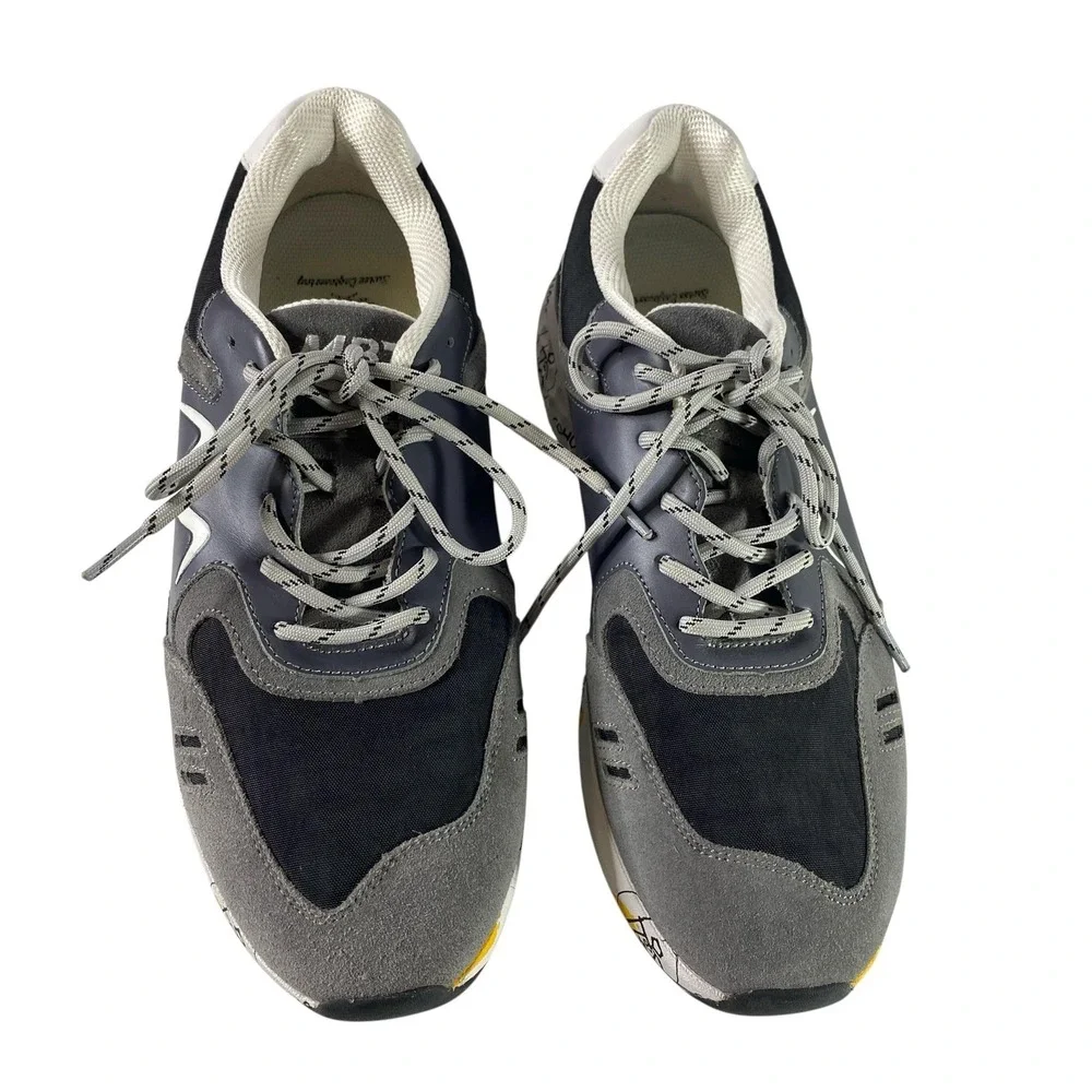 MBT Walking Shoes Mens Size 8.5 EU 42 Black Gray Rocker Sole Barefoot 702884-03N